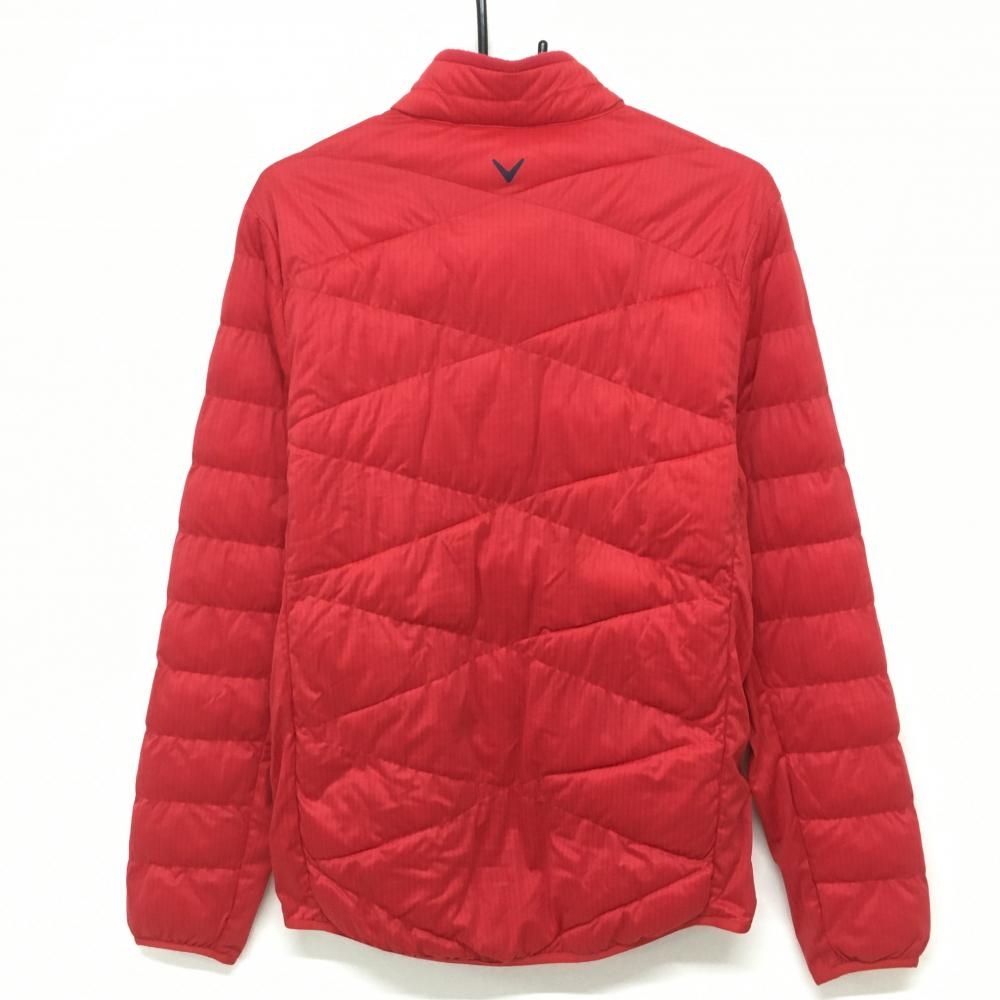 美品】キャロウェイ 中綿ジャケット レッド ストライプ メンズ L