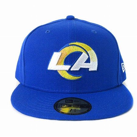 ニューエラ NEW ERA 美品 59FIFTY 5950 NFL ロサンゼルスラムズ