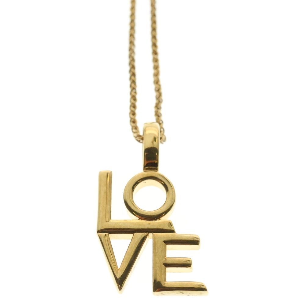 SAINT LAURENT PARIS サンローランパリ LOVE NECKLESS ラブネックレス ペンダント ゴールド 669087Y1500 WWW_WOWDIGSITE_COM