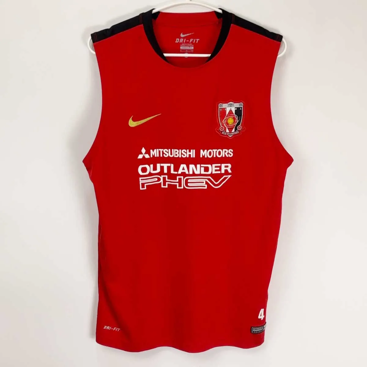 NIKE - 浦和レッズ　ノースリーブ　トレーニングウェア 支給非売品NIKE 浦和レッズ 2013 監督コーチ トレーニングトップ