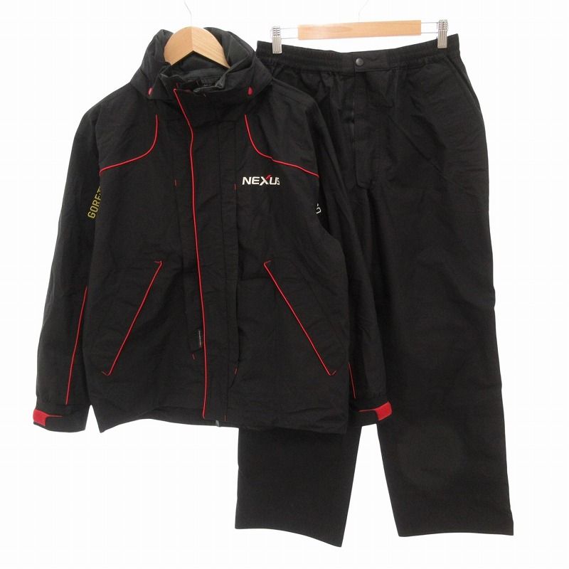 がまかつ ゴアテックスインフィニアムTM レインスーツ(BLACK SHIMANO