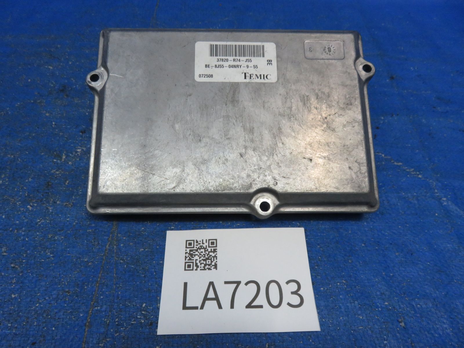 LA7203 ホンダ CP3 インスパイア J35A エンジンコンピュータ エンジンコントロールユニット 純正 37820-R74-J55 稼働車外し