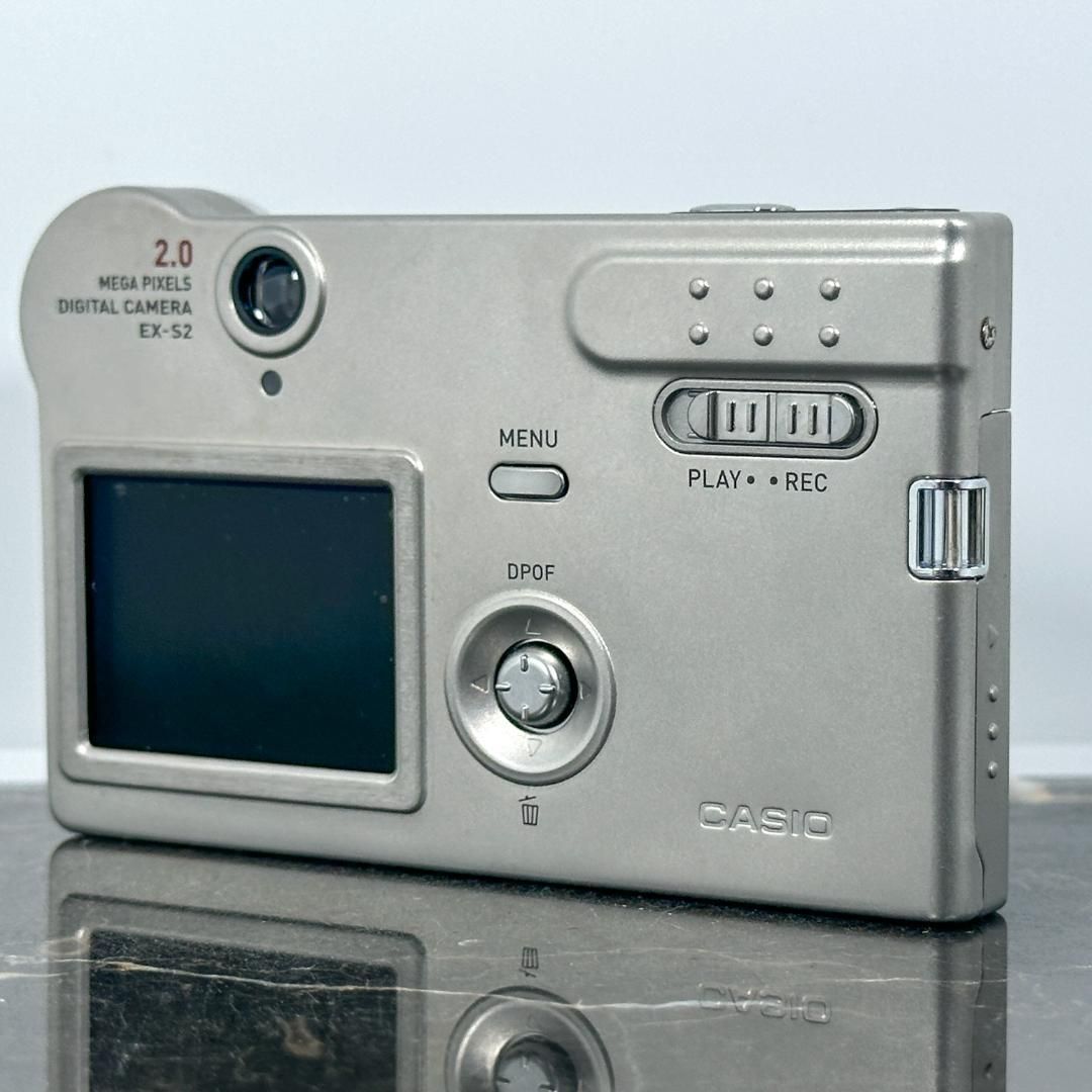 美品】CASIO カシオ EXILIM EX-S2 レトロコンデジ エクシリム