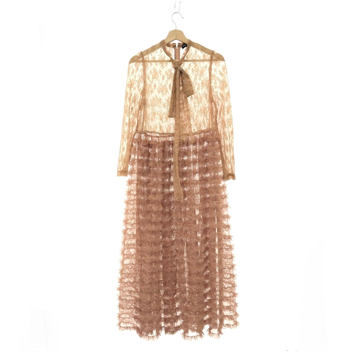 チュールワンピースシスタージェーン sister jane×poppy リボン柄