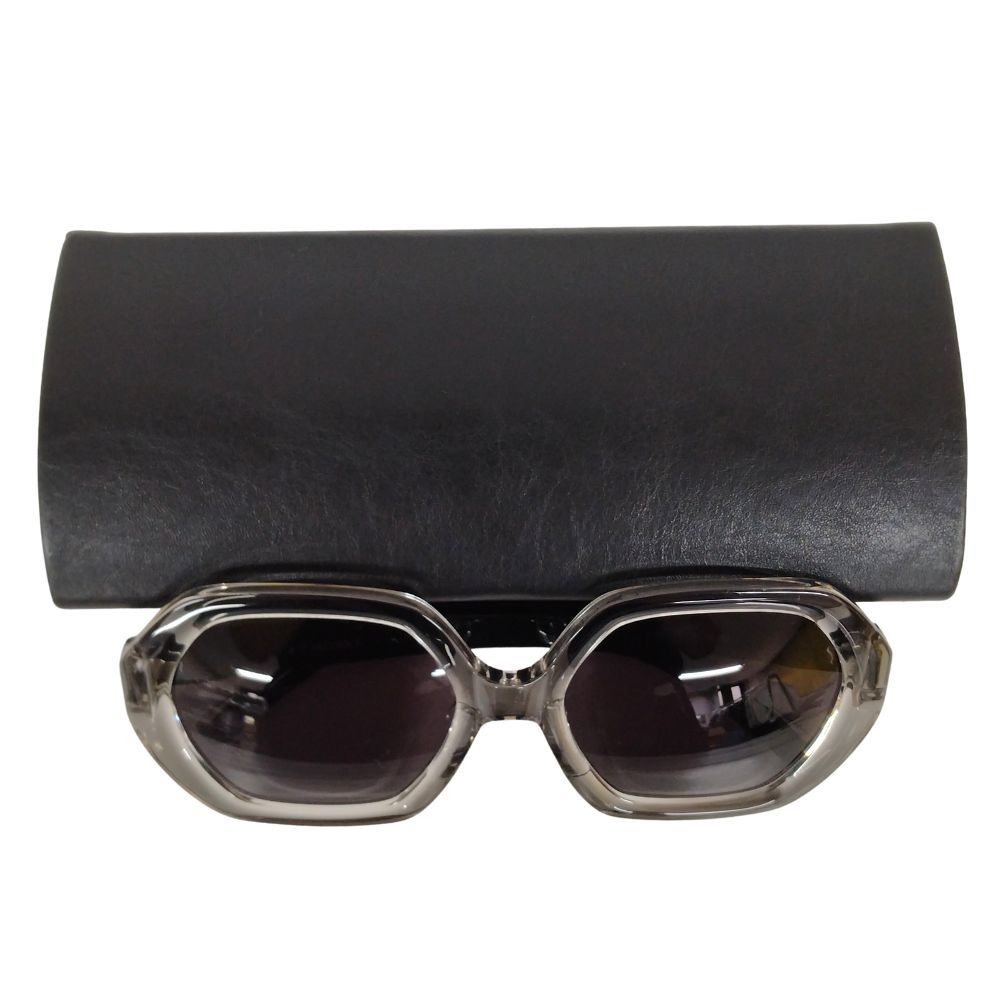 ISSEY MIYAKE イッセイミヤケ × 金子眼鏡 EL3 HEXAGON GYX サングラス