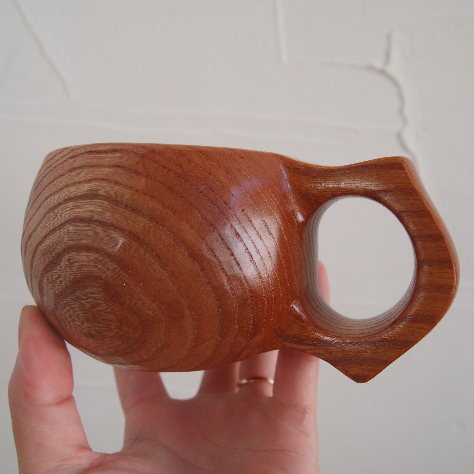 ククサ／良岳／マグカップ／欅／250cc／杢目最高！ - メルカリ