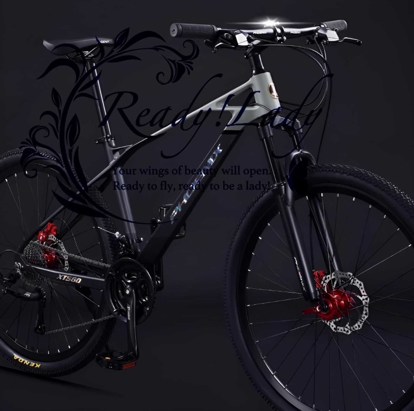 MTB自転車ディスクブレーキ フロントサスペンション