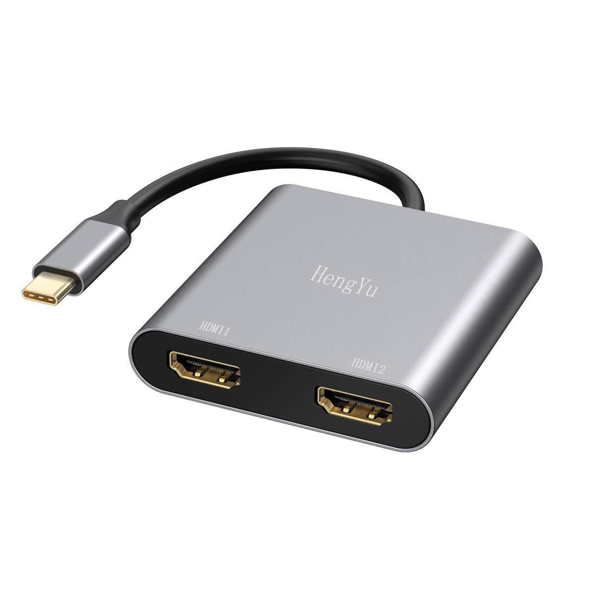 新着商品】マルチディスプレイアダプタ Typec 拡張 HDMI HDMI HDMI HDMI ハブ HDMI HDMI MacBook デュアル  Type-C Pro/MacBook 変換 ディスプレイポート Air、Surface 拡張モード 分配器 G - メルカリ