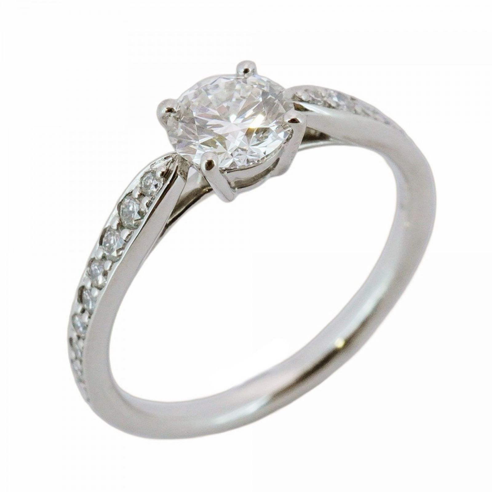 ティファニー Tiffany ティファニー リング ハーモニー ハーフエタニティ Pt950 プラチナ ダイヤモンド 0.60ct 11号レディース