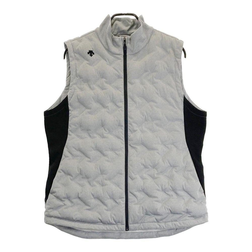 DESCENTE GOLF デサント ゴルフ フルジップ ベスト グレー M dショッピング |デサントゴルフ DESCENTE GOLF g-arc collection
