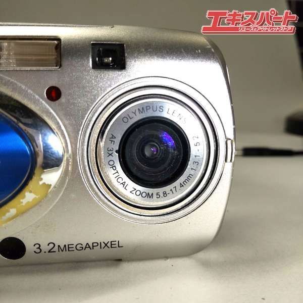 オリンパス　OLYMPUS μ-10 DIGITAL ジャンク　2台セット ジャンク】オリンパス Olympus μ-10 DIGITAL デジタルカメラ