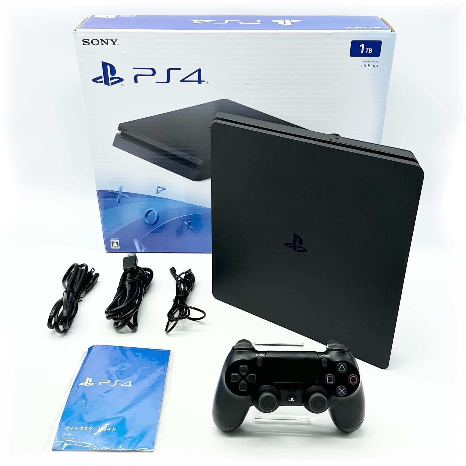 PS4 ジェット・ブラック 1TB（CUH-1200BB01）メーカー生産終了