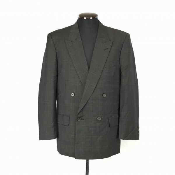 メンズM|グレー|チェック柄 背抜き|春夏◆XBF700<sale>