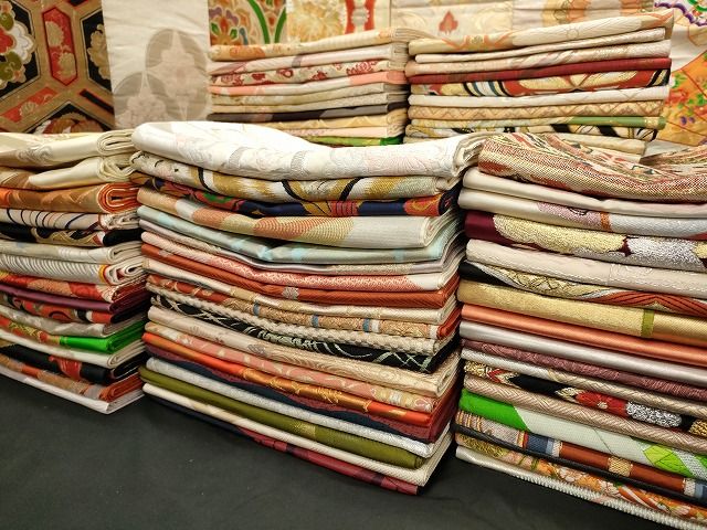 平和屋本店□袋帯 西陣 まとめて100点 鳳凰 蝶 更紗 花柄 七宝 宝相華