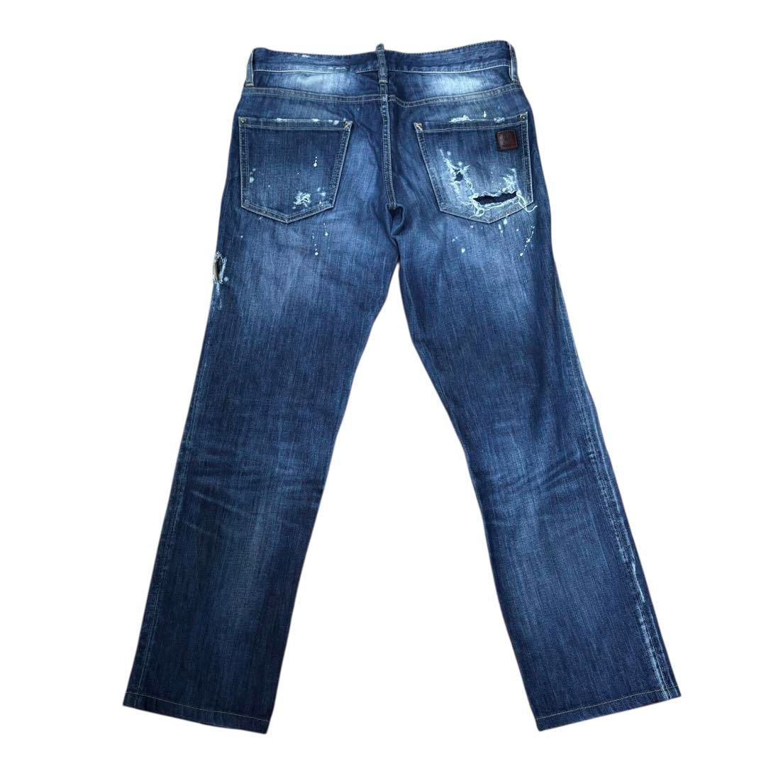 DSQUARED2 デニム 48 ジーンズ ダメージ クラッシュ ディースク ディー 
