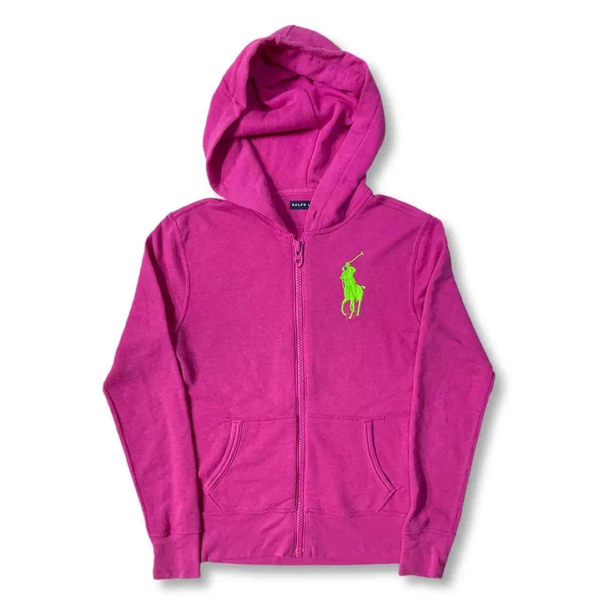 ポロ Ralph Lauren(ラルフローレン) ビックポニー ピンク ジップ