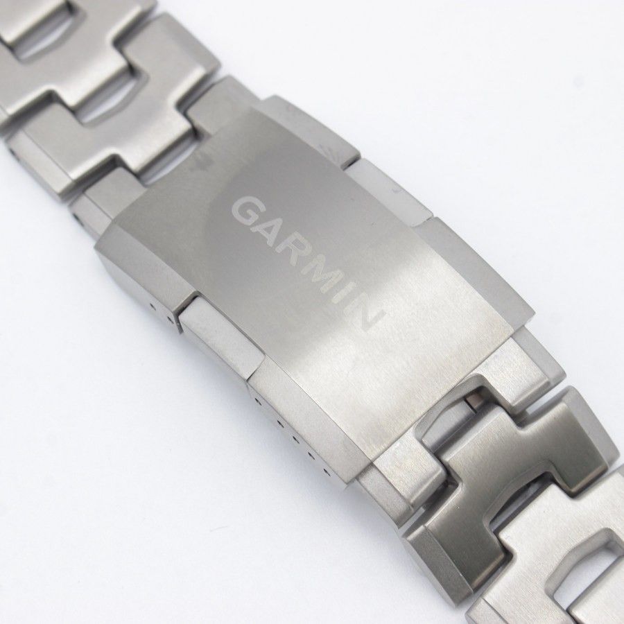 美品】GARMIN QuickFit F6 26mm Titanium 010-12864-18 ガーミン 純正ベルト チタニウム クイックフィット  - メルカリ