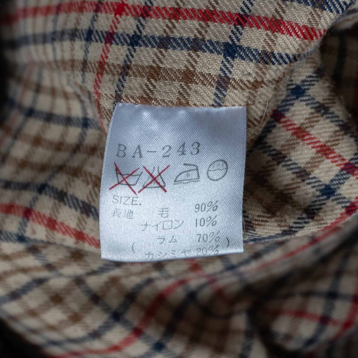 美品/カシミヤ混】BARACUTA 【G9 スウィングトップ ハリントン 