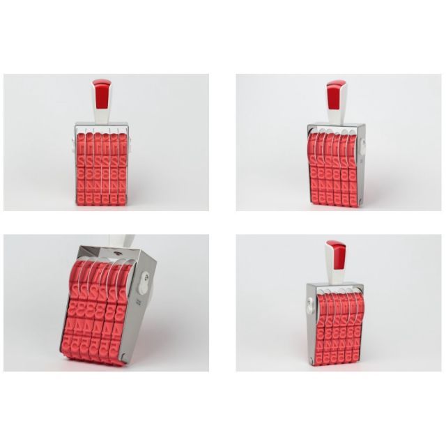 回転印 数字 番号用 特大号 ゴシック体 8連 スタンプ 14.8mm×93mm 回転ゴム印 8連回転印 リピスター RS-8GB WWW_SKLAD-KIRPICHA_RU