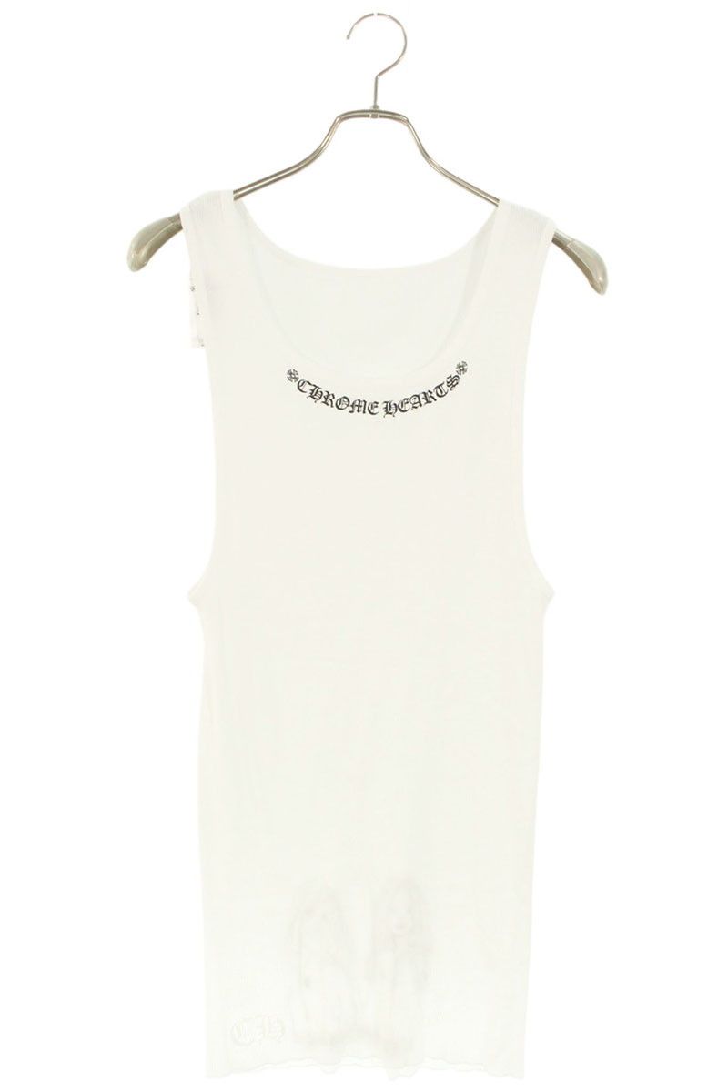 クロムハーツ ロゴプリントタンクトップ メンズ XL