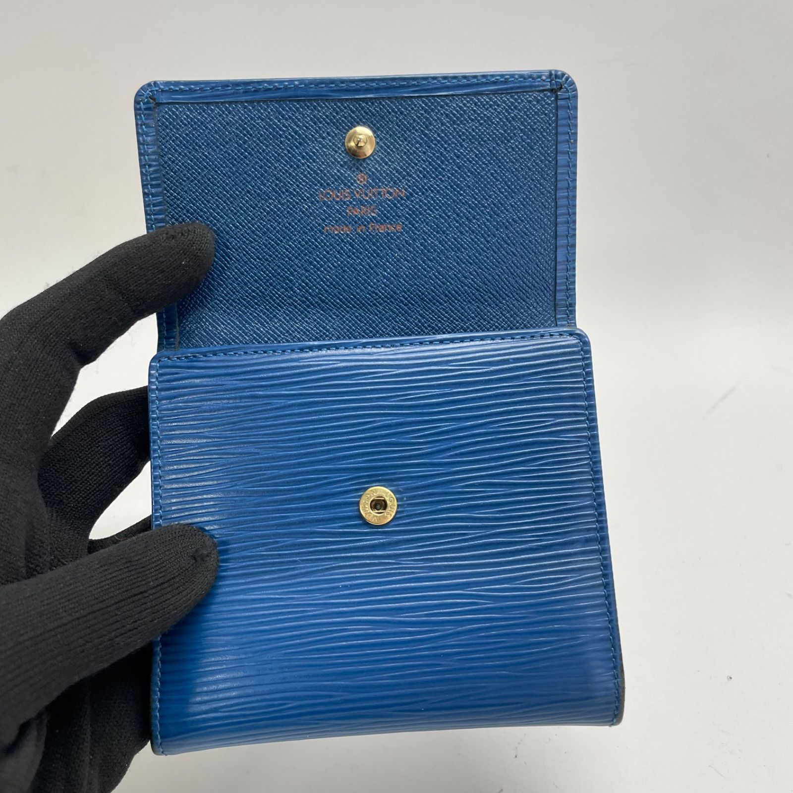 LOUIS VUITTON 青 レザー 財布　エピ 楽天市場】【財布】LOUIS VUITTON ルイ ヴィトン エピ