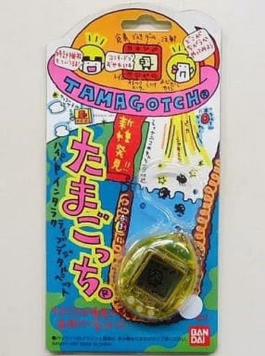 中古】携帯ゲーム 新種発見!! たまごっち(透明イエロー)