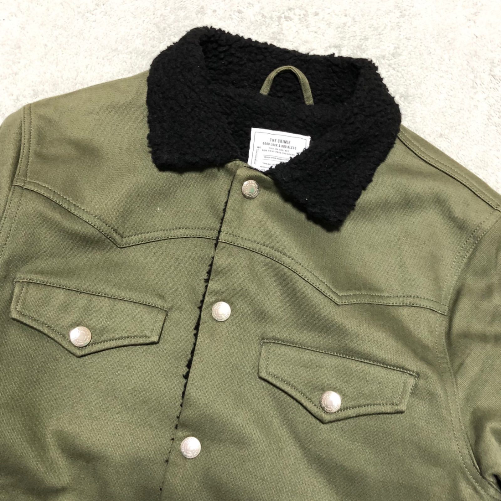 CRIMIE BOBBY 2 BOA JACKET ボアジャケット ストレッチ ウエスタン