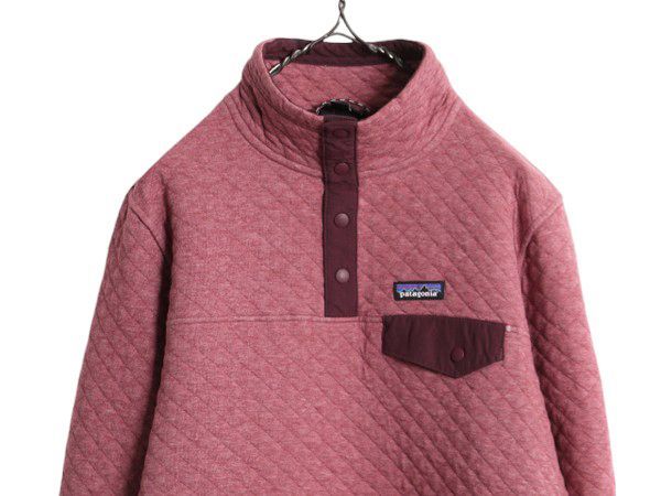 patagonia - 18年製 パタゴニア オーガニック コットン キルト スナップT レディース L 古着 プルオーバー ジャケット ジャンパー ブルゾン アウトドア お得なクーポン配布中!】 18年製 パタゴニア オーガニック