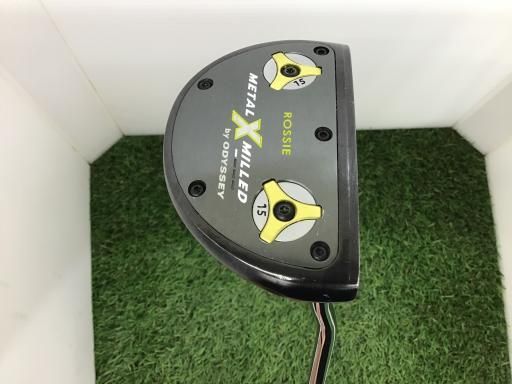 オデッセイ METAL-X MILLED ROSSIE 33インチ パター PT スチール フレックスその他 メンズ 男性用 右利き 右用 Cランク ゴルフクラブ