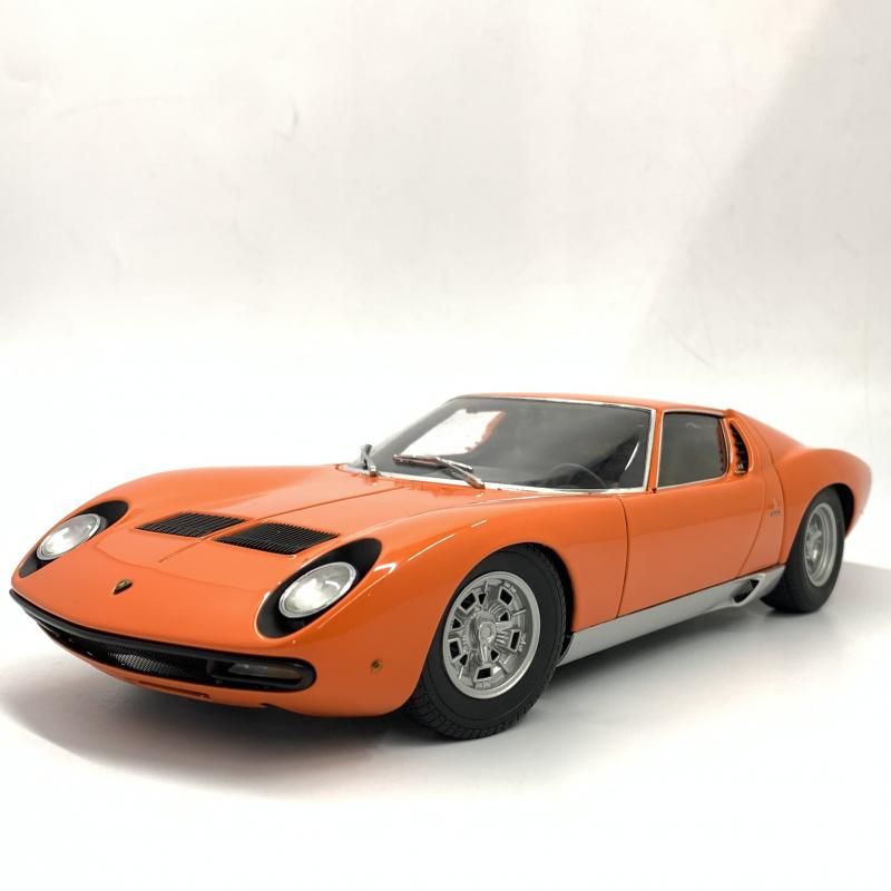 【中古】オートアート 1/18 LAMBORGHINI MIURA SV(オレンジ) 「MILLENNIUMシリーズ」[10]
