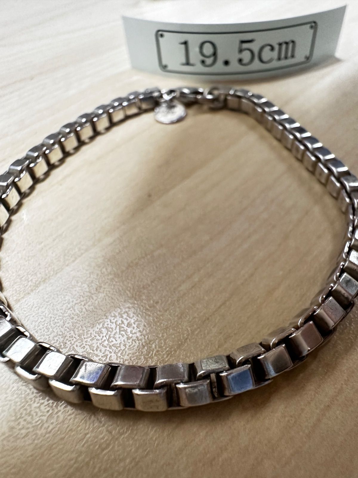 【美品・付属品完備】約19cm ティファニー ベネチアン ブレスレットSV925 楽天市場】【中古】新品同様 ティファニー ベネチアン リンク