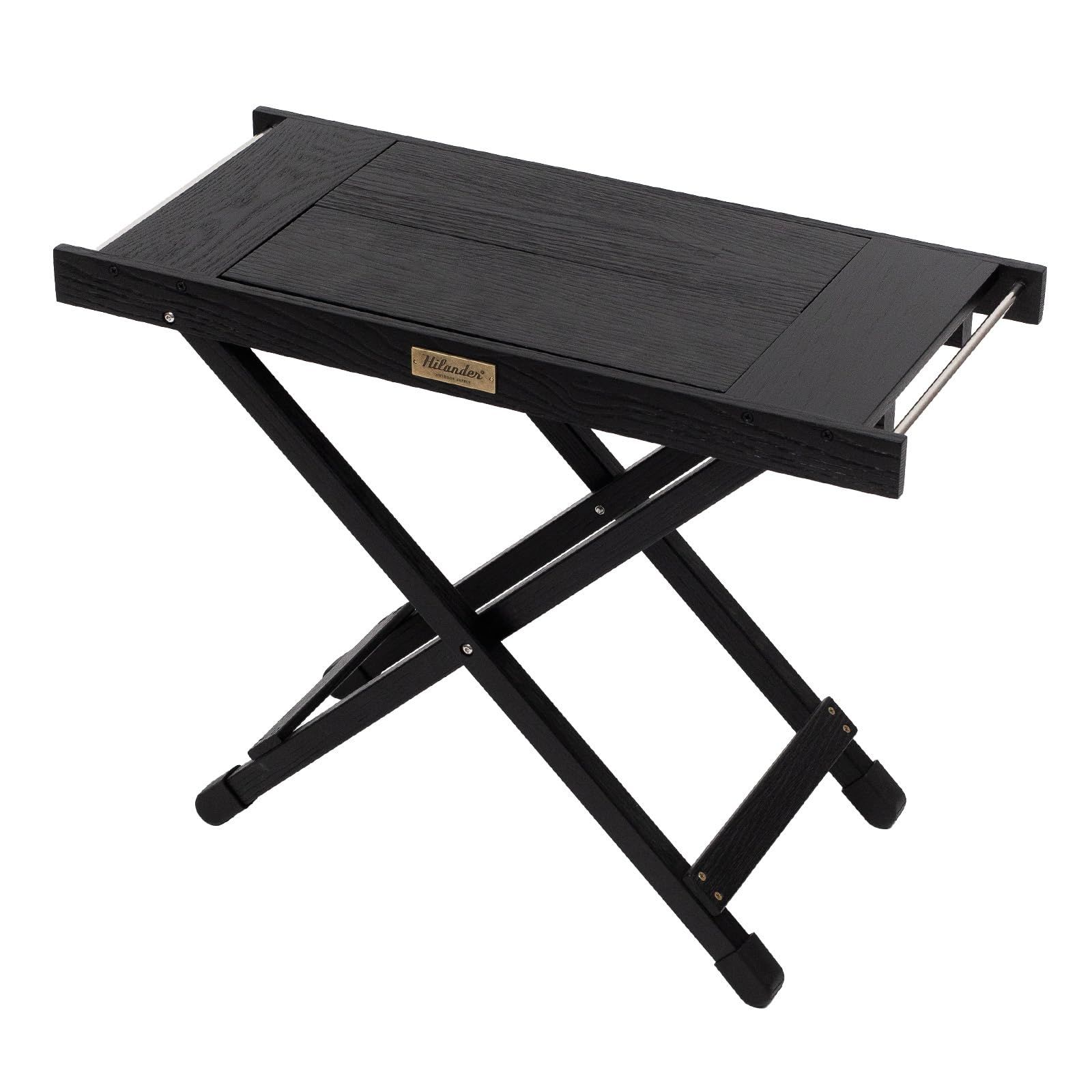 Hilander ハイランダー ジョイントサイドテーブルLIGHT アウトドア キャンプ ローテーブル ブラック