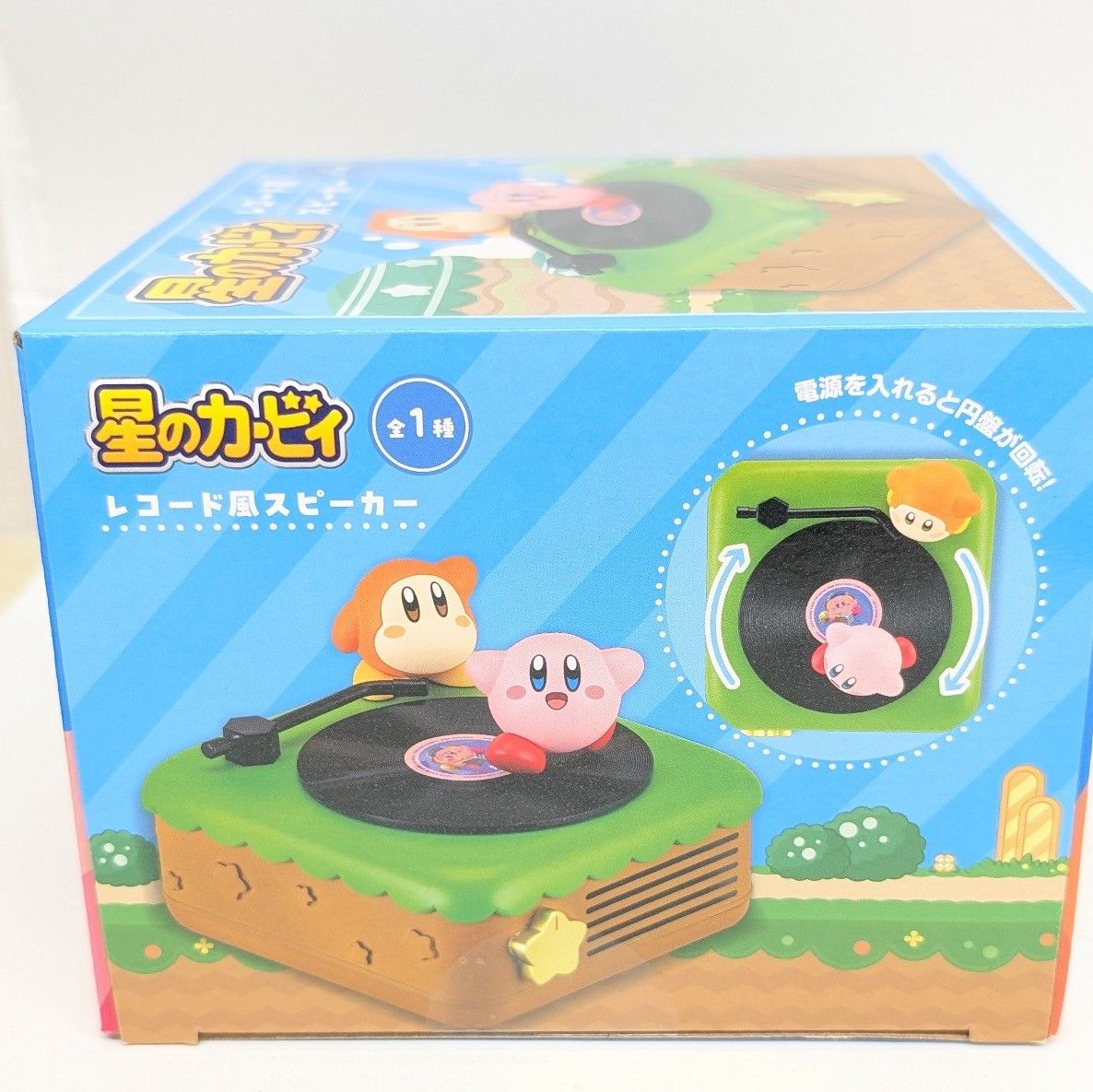 未使用 星のカービィ レコード風スピーカー カービィ ワドルディ
