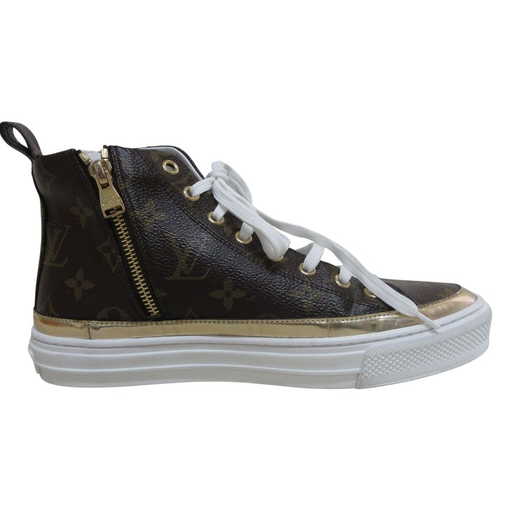 【美品】ルイ・ヴィトン　ハイカットスニーカー ルイ・ヴィトン ハイカットスニーカー メンズ SIZE 7 (M) LOUIS