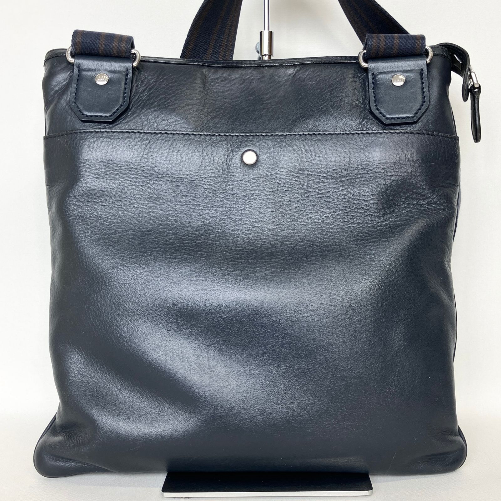 2409-196｜美品｜ダンヒル ショルダーバッグ レザー ブラック