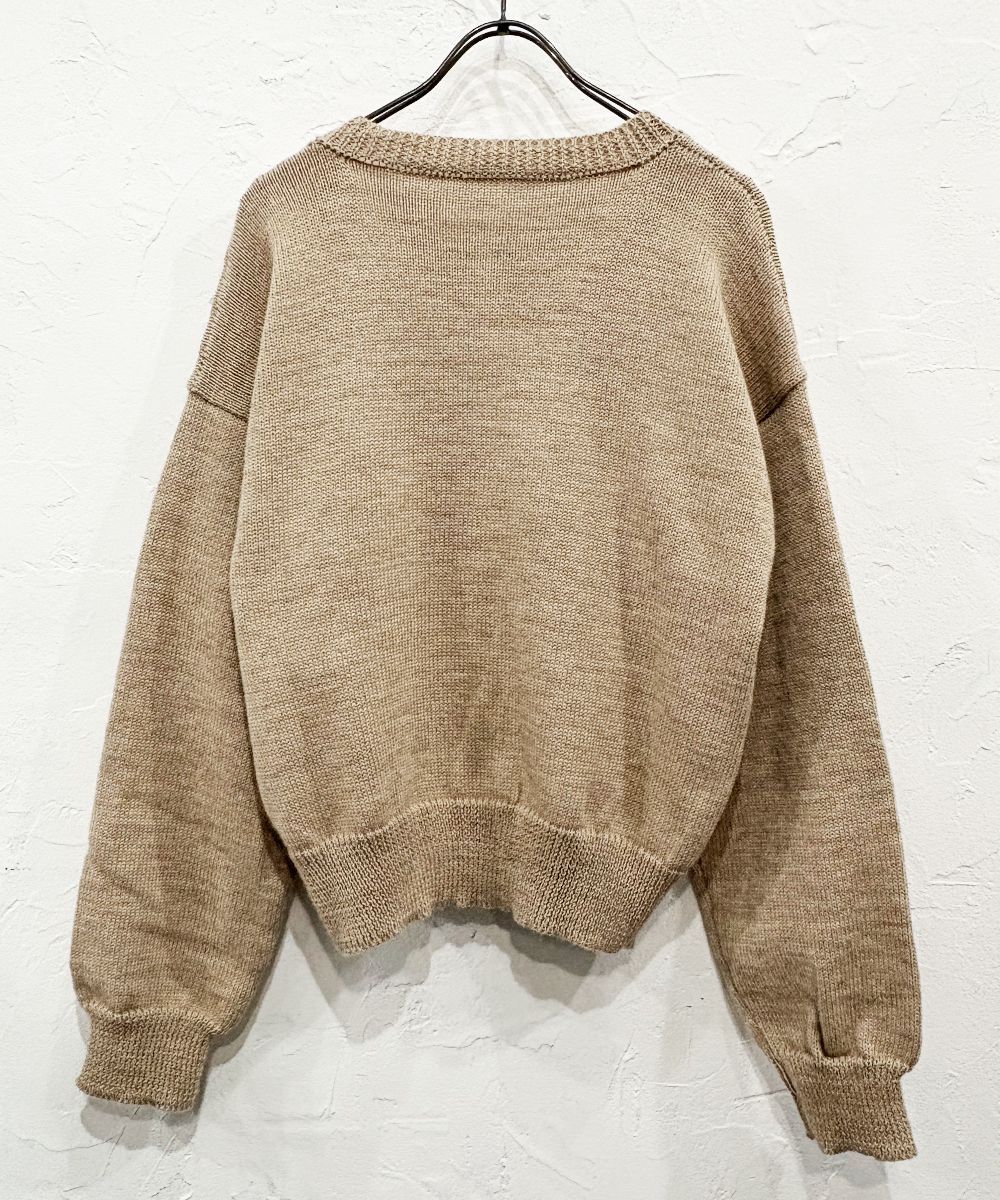 ♥ SONO - CASPA CARDIGAN OAT キャスパ カーディガン ドロップショルダー クロップド VONSONO オーツ 生成り SIZE M CAMPINGPARCCENTRAL_COM