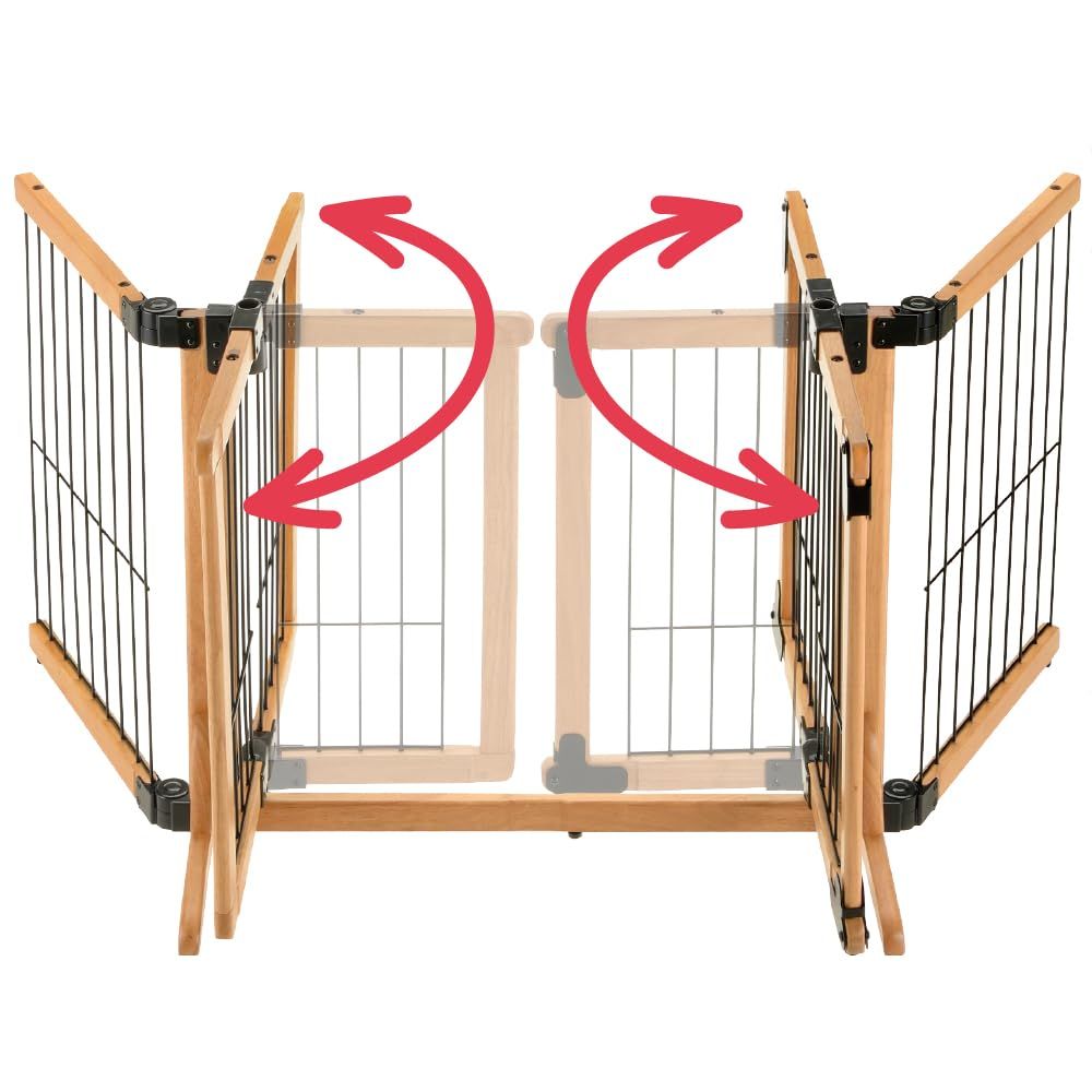 木製おくだけスイングペットゲート