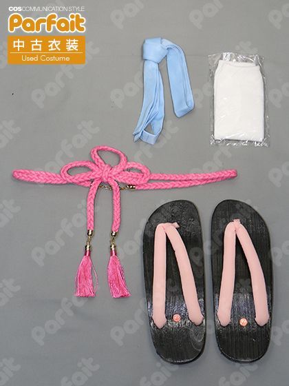 コスプレ衣装 原神／神里綾華（道着）（XLサイズ）【ウィッグ、下駄