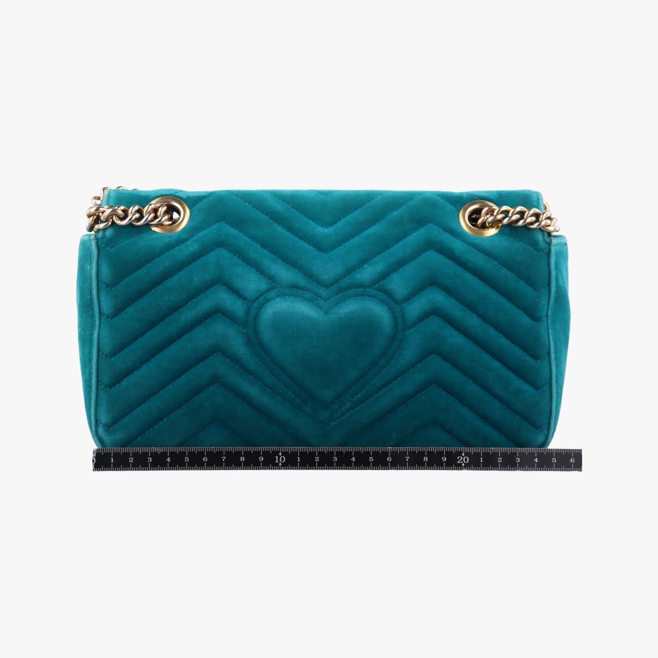 グッチGucciGGマーモントグリーンベロア443497E024090186
