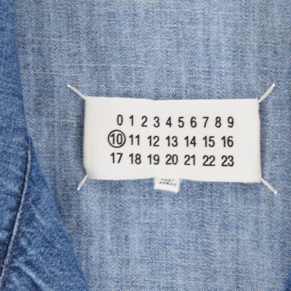 Martin Margiela 10 (マルタンマルジェラ) 20SS デニム 長袖 Martin Margiela 10 (マルタンマルジェラ) 20SS デニム 長袖
