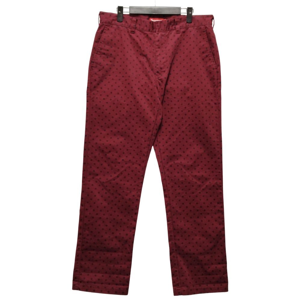 SUPREME シュプリーム 18AW Polka Dot Work Pant ポルカドット