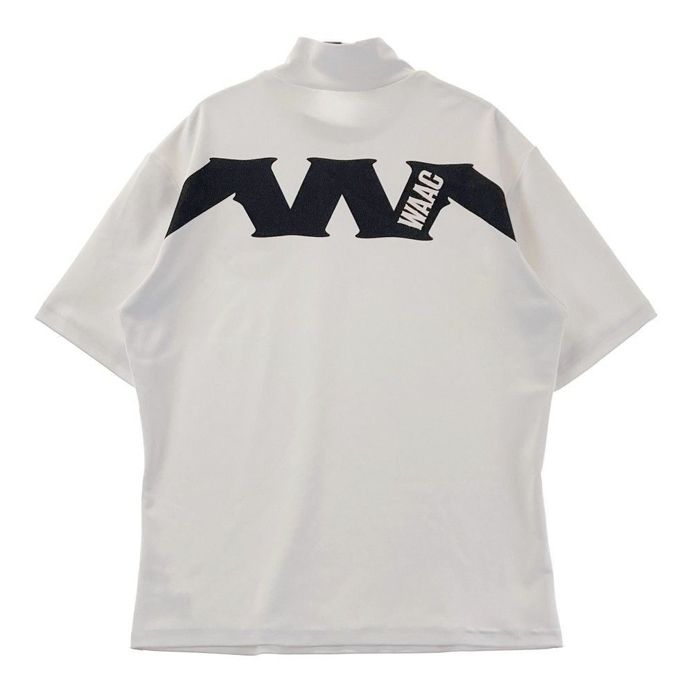 サイズ：1 WAAC ワック ハイネック半袖Tシャツ ホワイト系