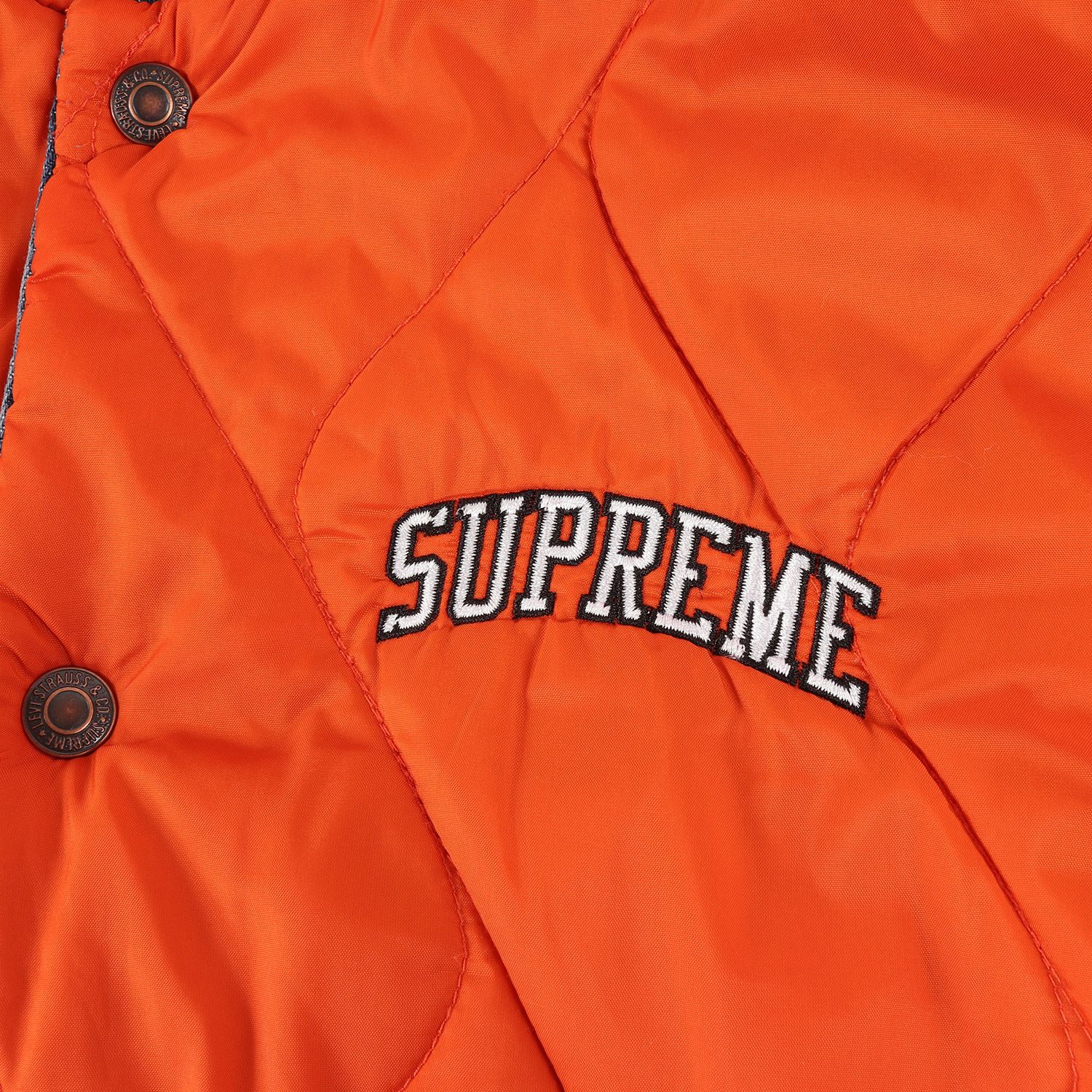 美品 Supreme シュプリーム ジャケット サイズ:M Levis リバーシブル 