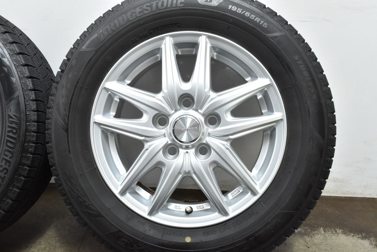 トヨタ純正 195/65R15 バリ溝 エスクァイア VOXY ノア 4本セット 80