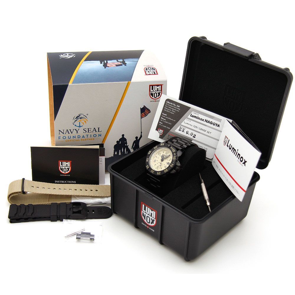 中古 美品】ルミノックス LUMINOX 腕時計 ネイビーシールズ NABY SEAL 