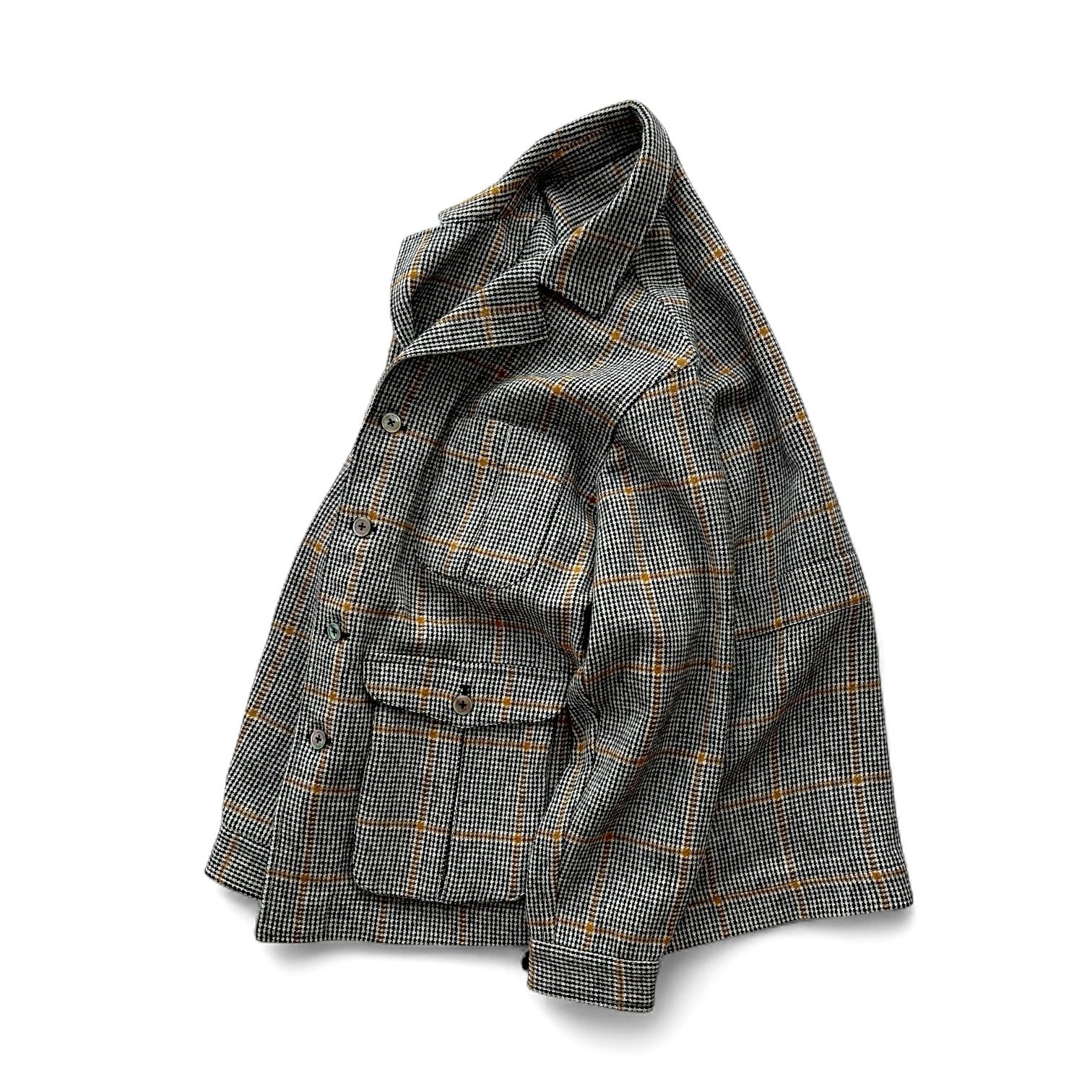 【美品25万】 五十嵐トラウザーズ サファリジャケット リネン 50 美品25万 五十嵐トラウザーズ サファリジャケット リネン 50