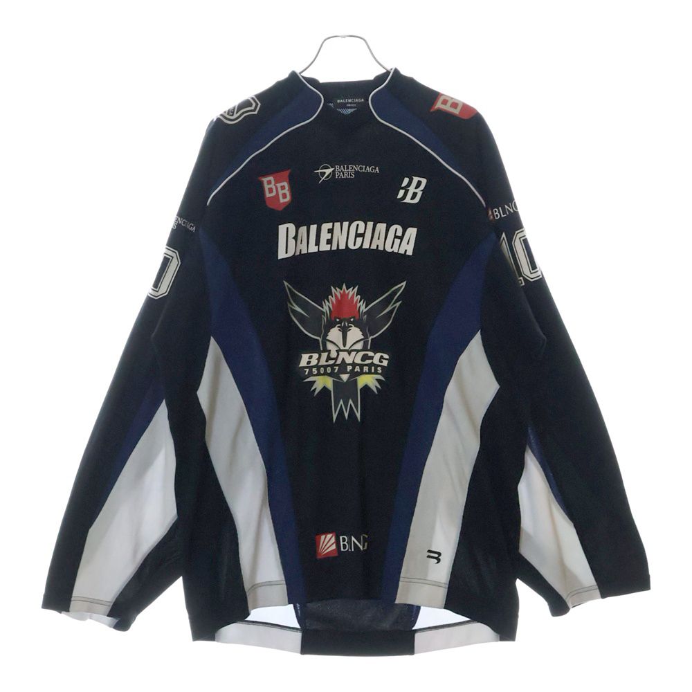 新品 BALENCIAGA ホッケーシャツ Yahoo!オークション - 通年物195 000円新品BALENCIAGA