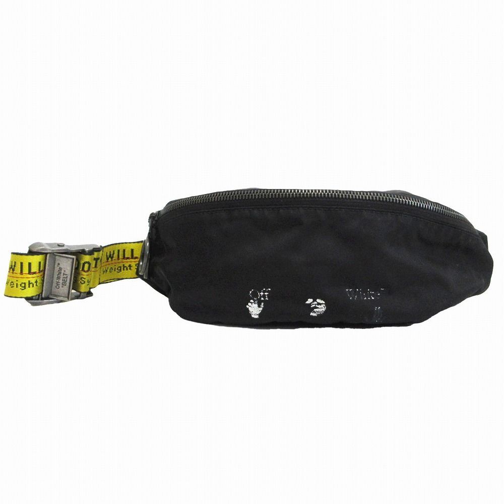 OFF-WHITE ボディバッグ・ウエストポーチ ブラック OFF-WHITE ボディバッグ ブラック オフホワイト 【公式通販】