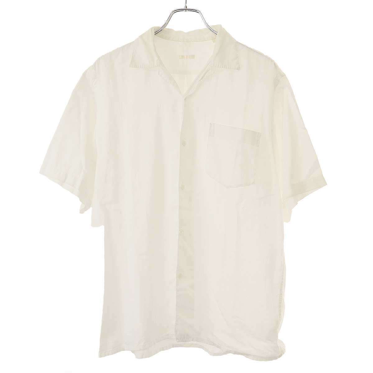 COMOLI コモリ 21SS ベタシャンオープンカラーシャツ T01-02012