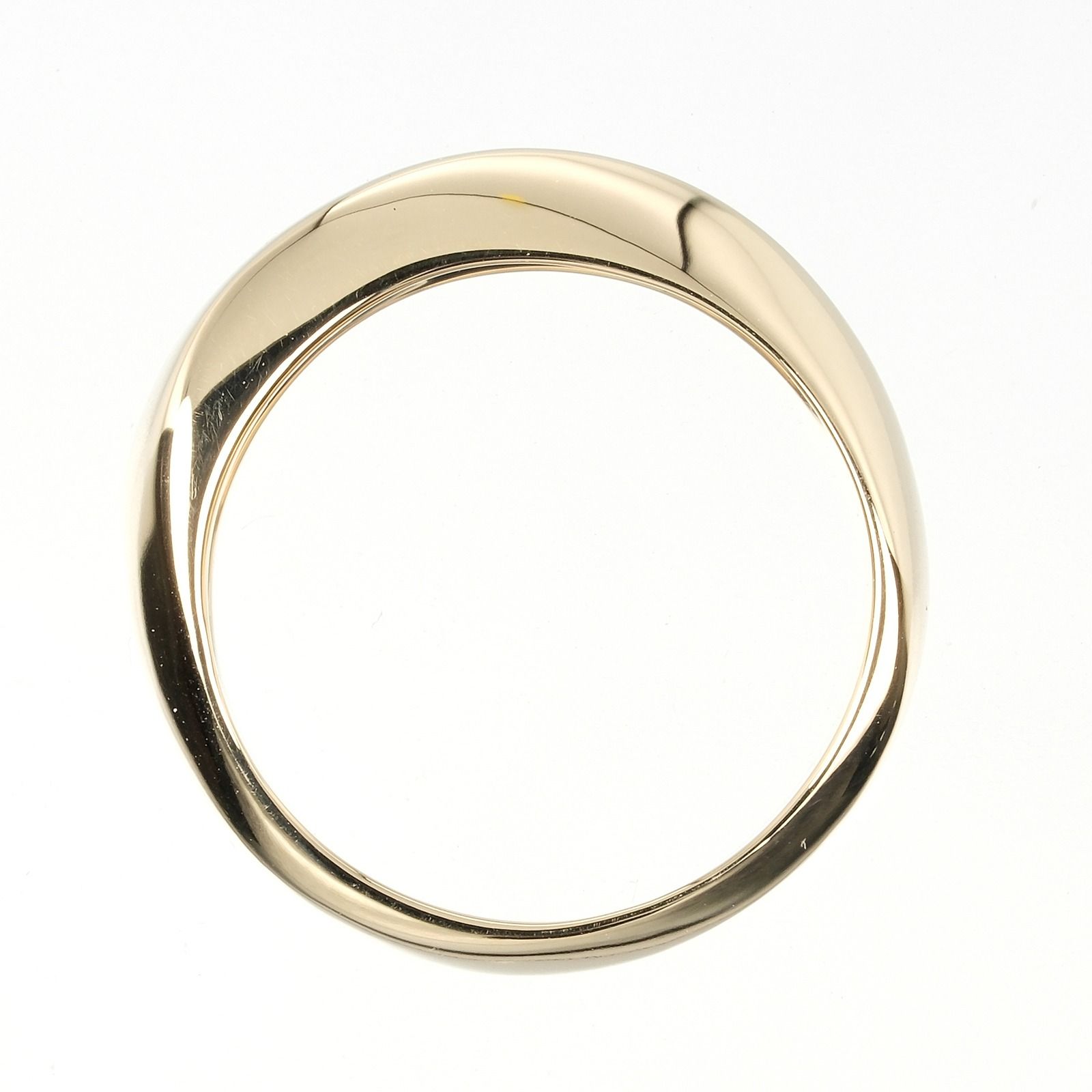 TIFFANY&Co.】ティファニー ナイフエッジ K18イエローゴールド 12号